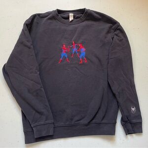 Black Spider-Man Meme Crewneck
